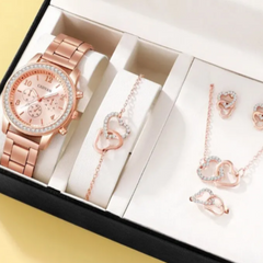 Rose Gold Luxury Jewelry Set