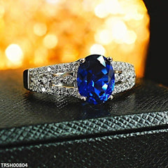 Celestial Sparkle Adjustable Ring for Women – Elegant & Shiny Statement Jewelry