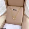 Stainless Steel Heart Pendant Necklace for Women – Elegant & Durable Jewelry